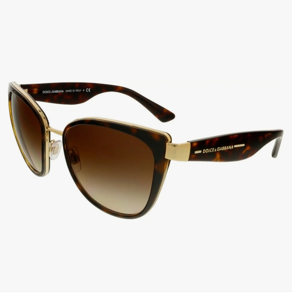 Dolce and Gabbana tortoise cat eye sunnies
